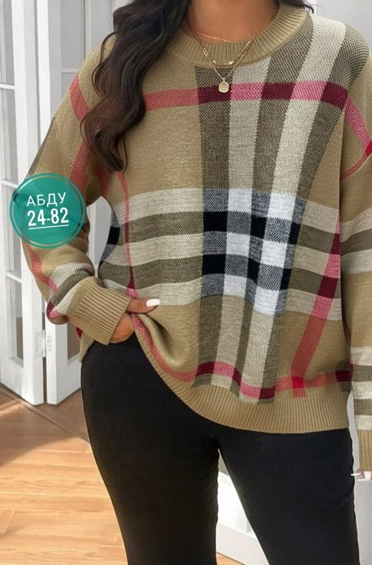 кофта свитер женский,джемпер женский свитер,женский свитер,кофта теплая,джемпер в клетку кофта базовая