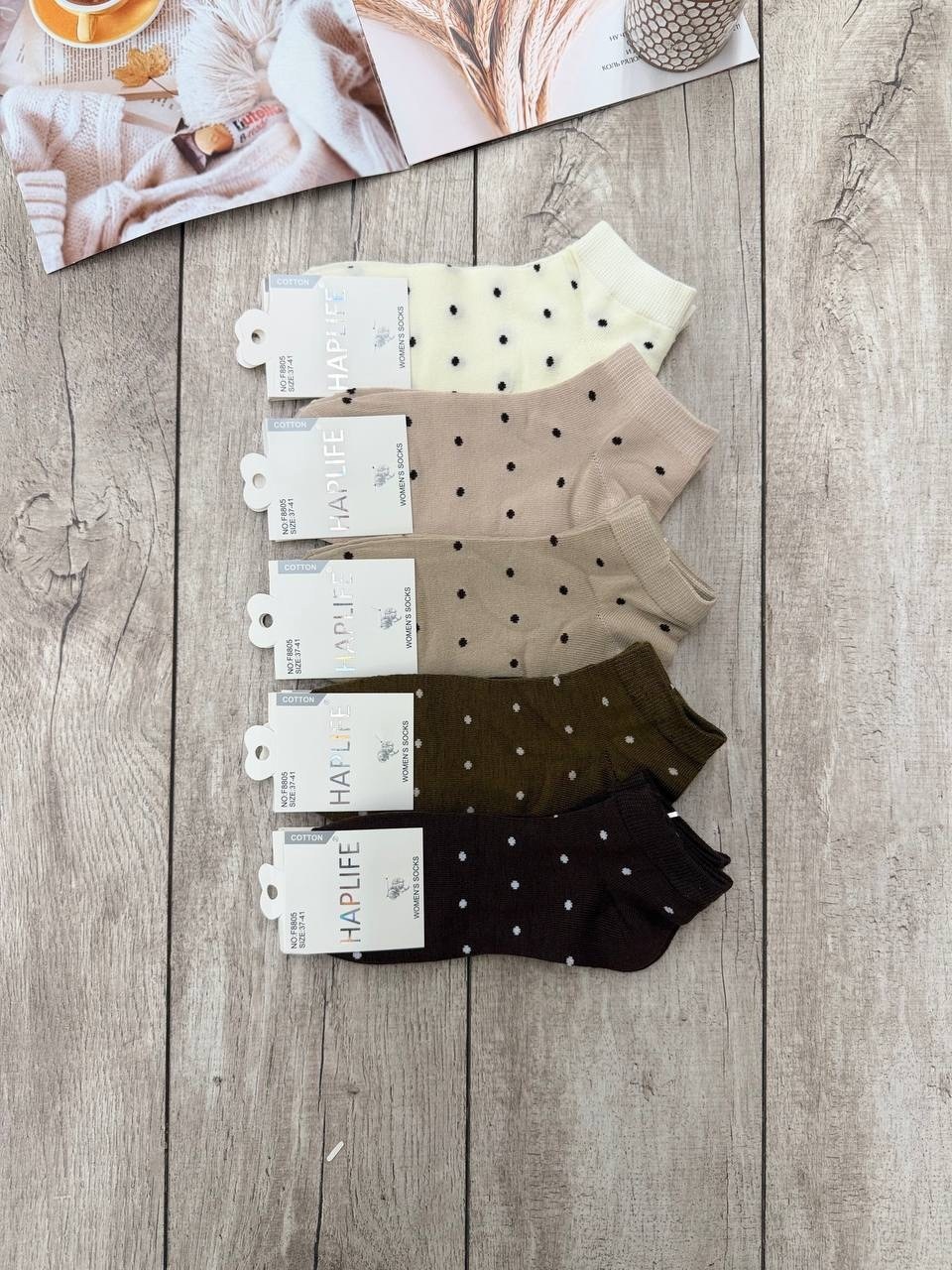 носки женские 10 пар,носки женские,носки женские 10 пар разного цвета,комплект носки женские,носки средние спортивные в горошек набор 5 пар syltan