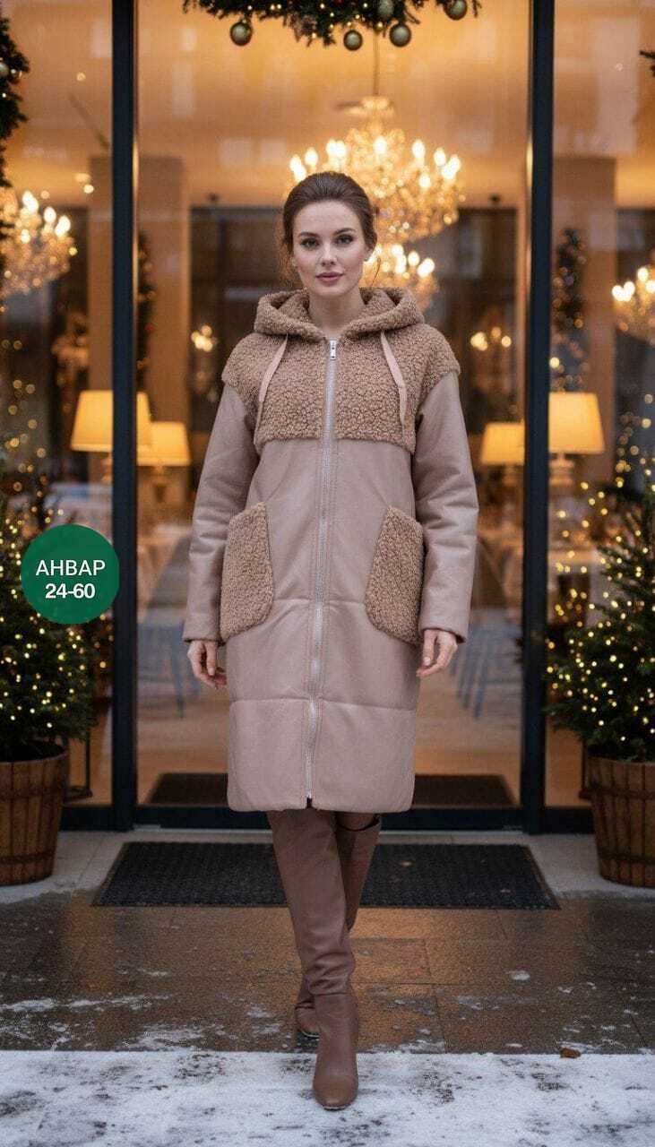 дубленка искусственная elfina,искусственная дубленка,дублёнка женская,эко дубленка,дубленка runxinya