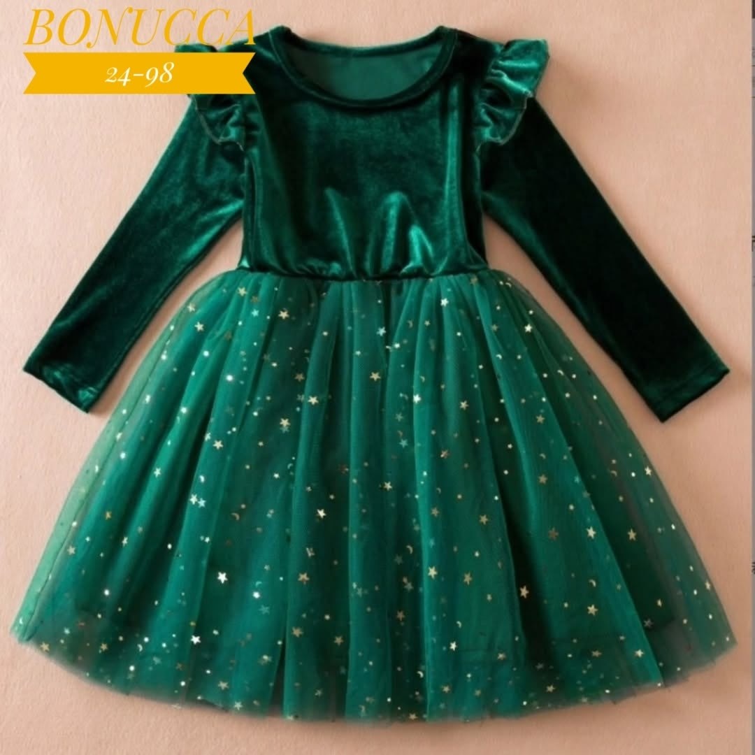 платье зеленое для девочки,платье для девочки,новогоднее платье для девочки,детское платье с кружевом на подоле,платье принцессы