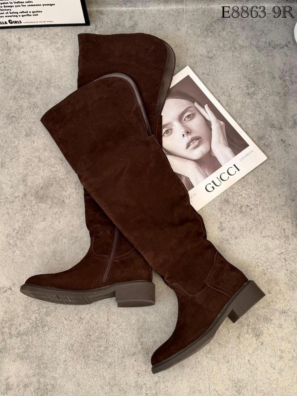 замшевые сапоги,сапоги ботфорты,женские сапоги,сапоги,коричневые сапоги