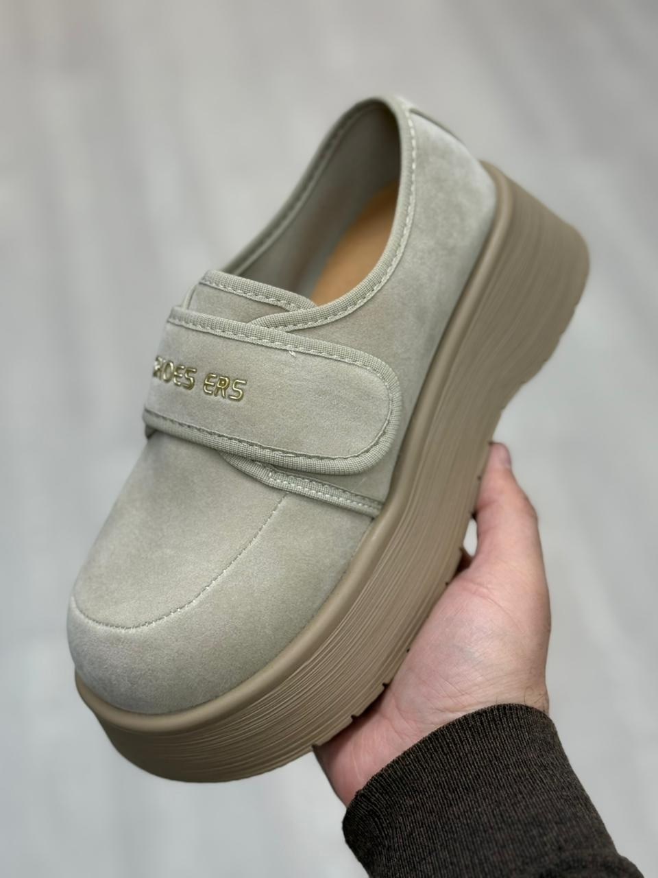 ,женская ,лоферы замш,повседневная , на плоской подошве