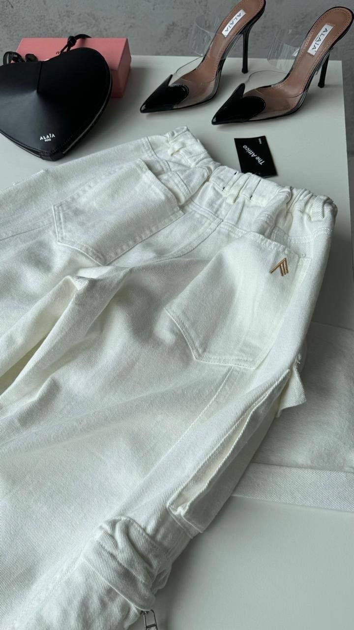 белые джинсы карго,брюки карго,брюки карго женские,брюки белые,карго y2k