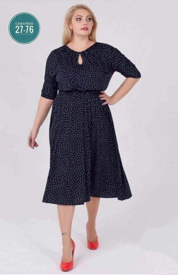 платье большие размеры,платье для полных,распродажа платьев,женское платье в горошек больших размеров,платье женское большие размеры