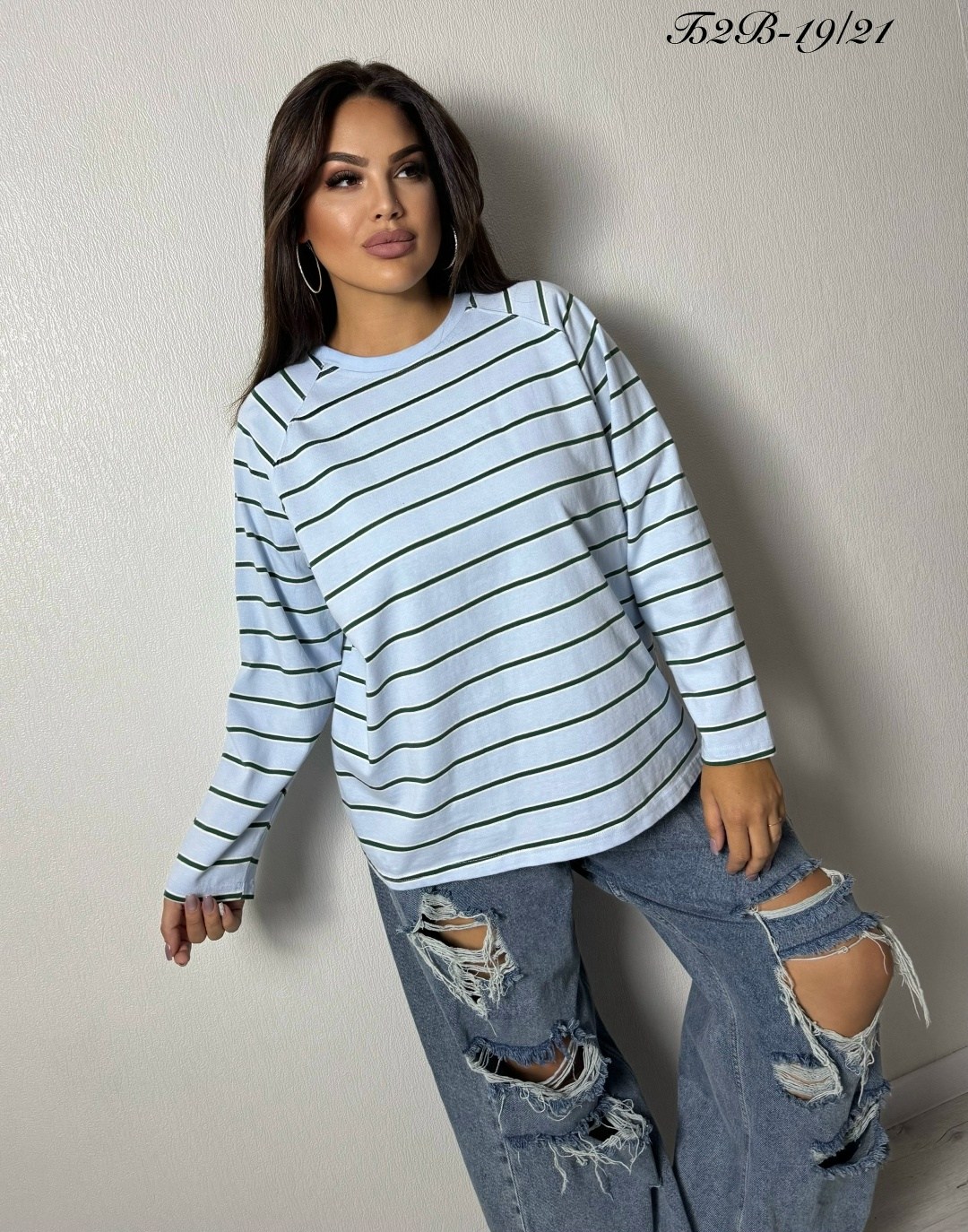 свитшот женская,кофта свитшот,толстовки свитшот,кофта оверсайз в полоску,лонгслив оверсайз тельняшка artwear 180903746