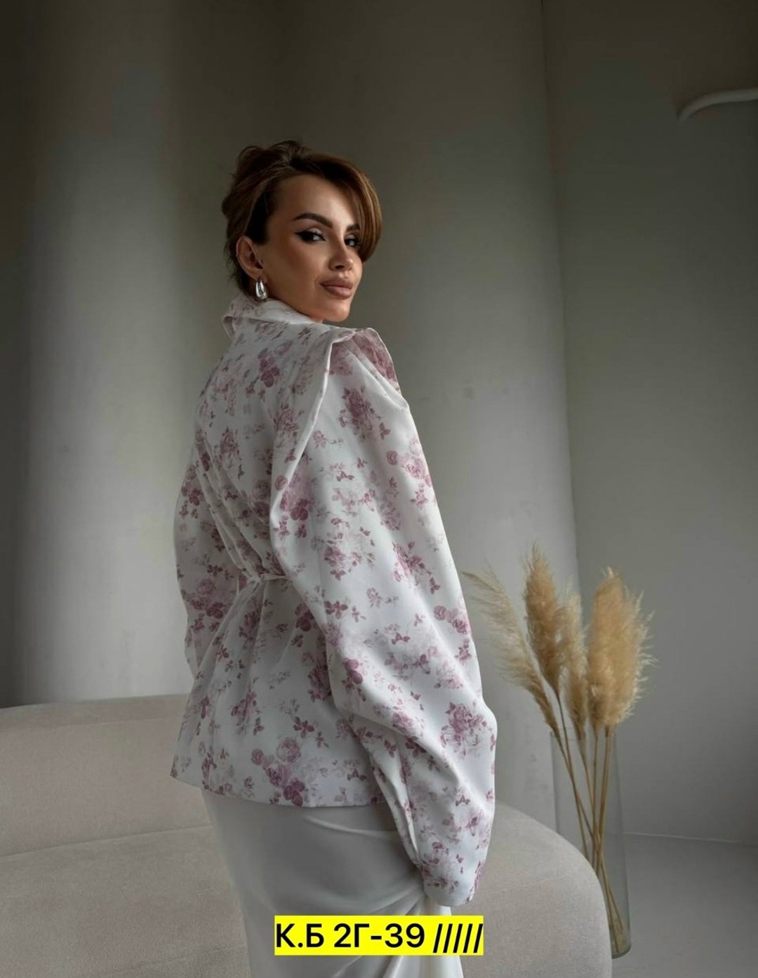 пиджак оверсайз с цветочным принтом leroy style,женский пиджак,женские жакеты,женский оверсайз пиджак в цветочек,жакет