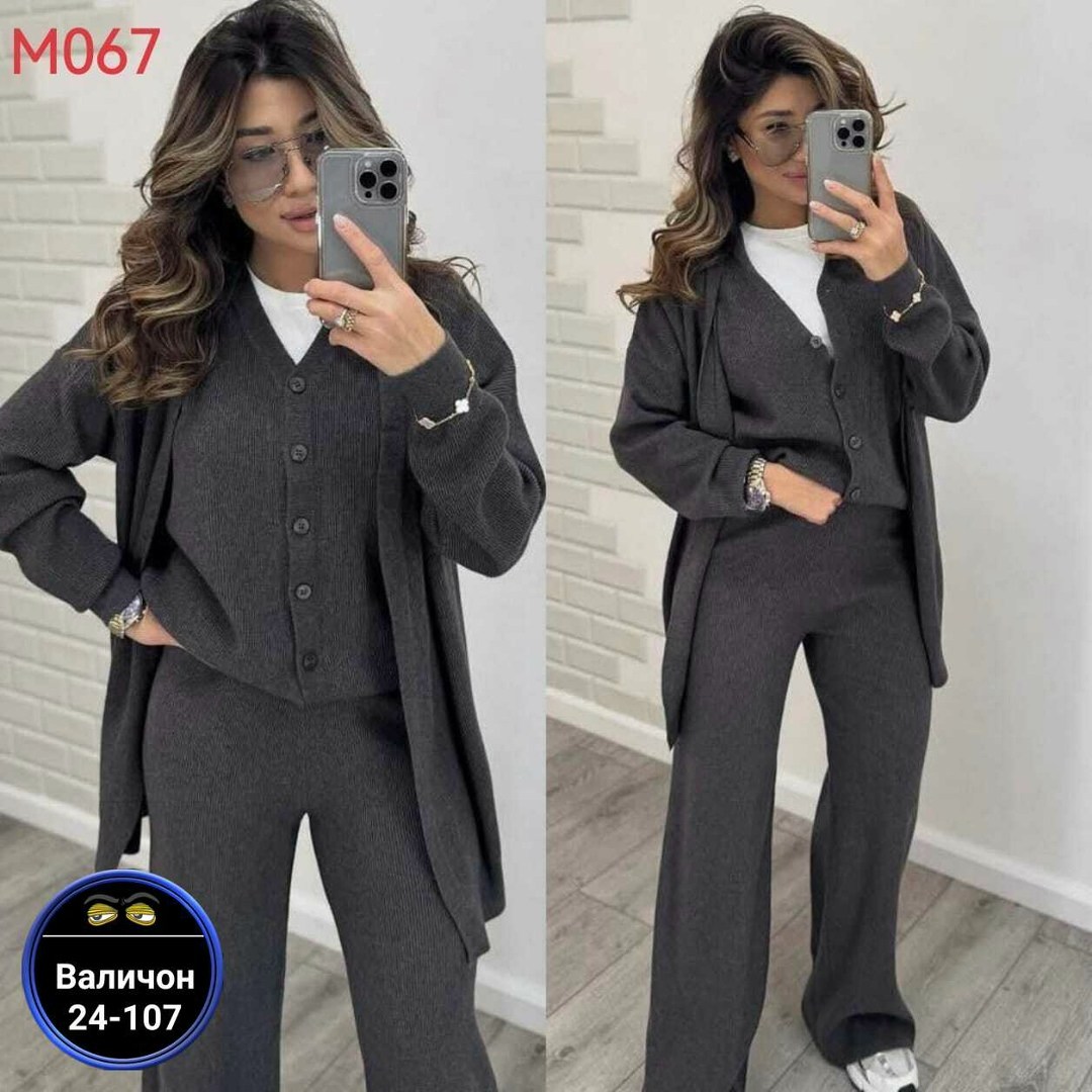 трикотажный брючный костюм тройка,трикотажный костюм тройка,костюм тройка женский,брючный костюм,трикотажные костюмы