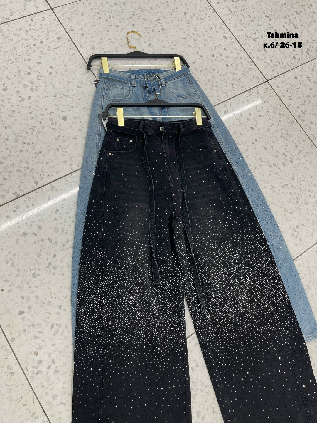 джинсы со стразами,брюки со стразами,длинные брюки,брюки с пайетками,широкие джинсы