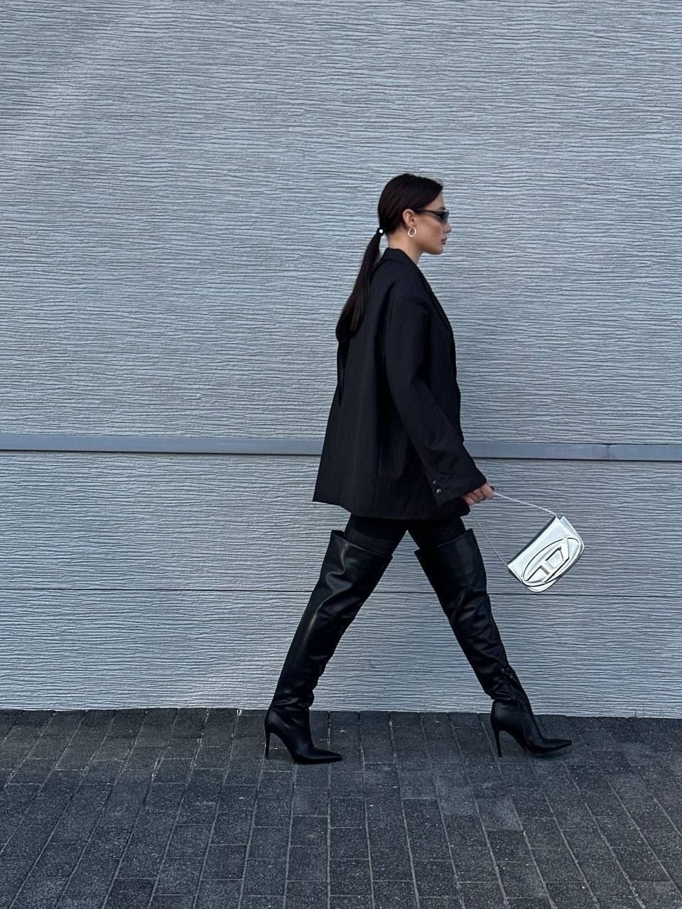 демисезонные ботфорты на шпильке eleganta shoes цвет черный,демисезонные ботфорты на шпильке eleganta shoes 283923781, женская ботфорты кож зам,ботфорты женские демисезонные на шпильке obba,ботфо