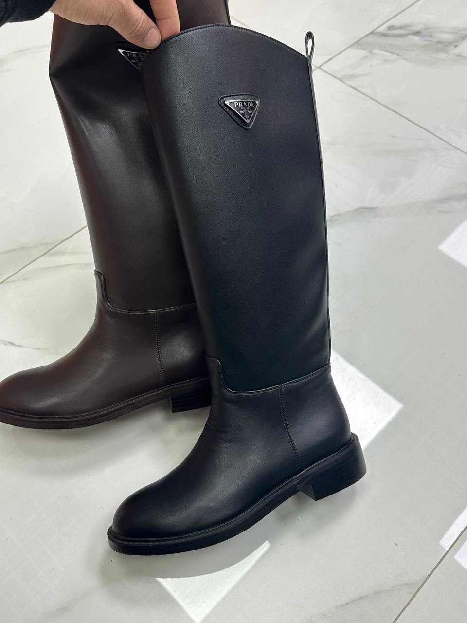 женские сапоги,сапоги,сапоги прада,сапоги prada,сапоги модные