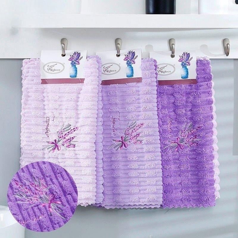 полотенца кухонное лаванда,полотенца набор кухонные,набор полотенца кухонные из микрофибры,полотенца для кухни,полотенца для кухни из микрофибры