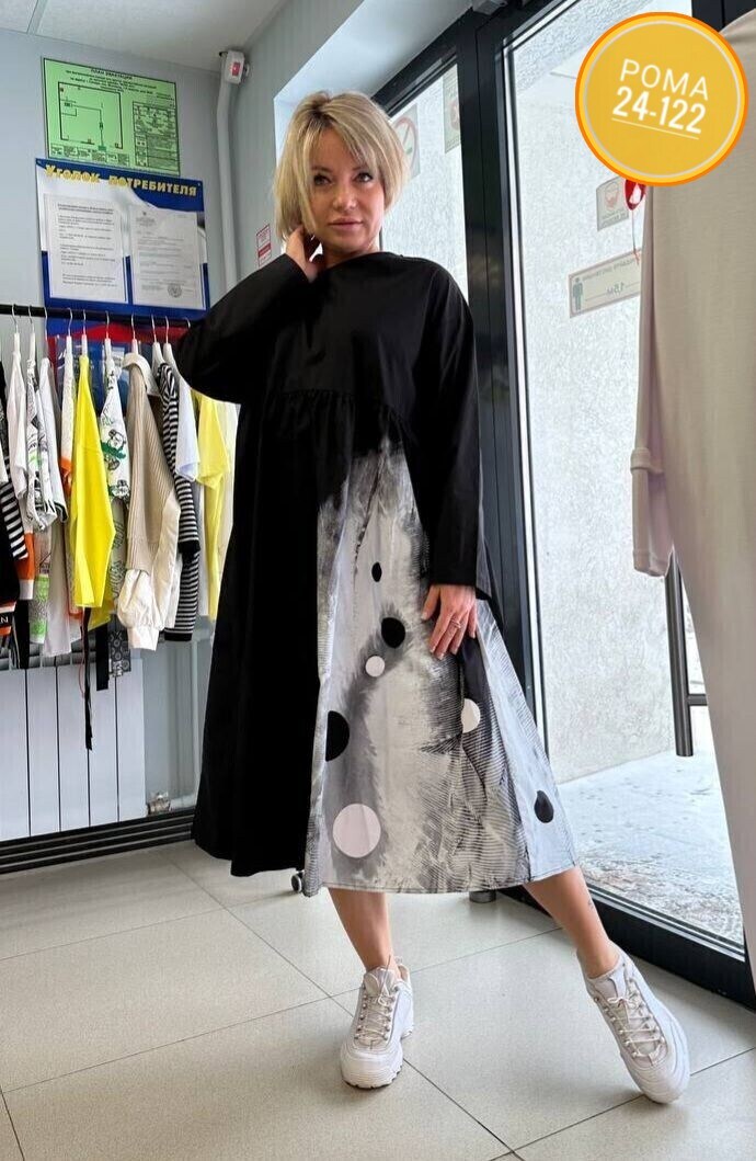 свободное платье,платье туника,платье стильное,платье модное,платье большие размеры