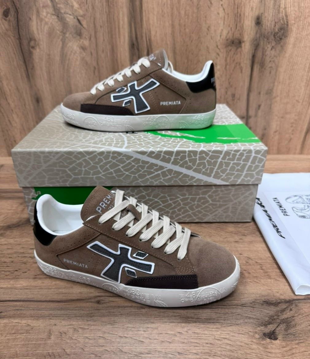 кроссовки premiata,женские кроссовки premiata,,кеды premiata,premiata кеды с леопардовым принтом