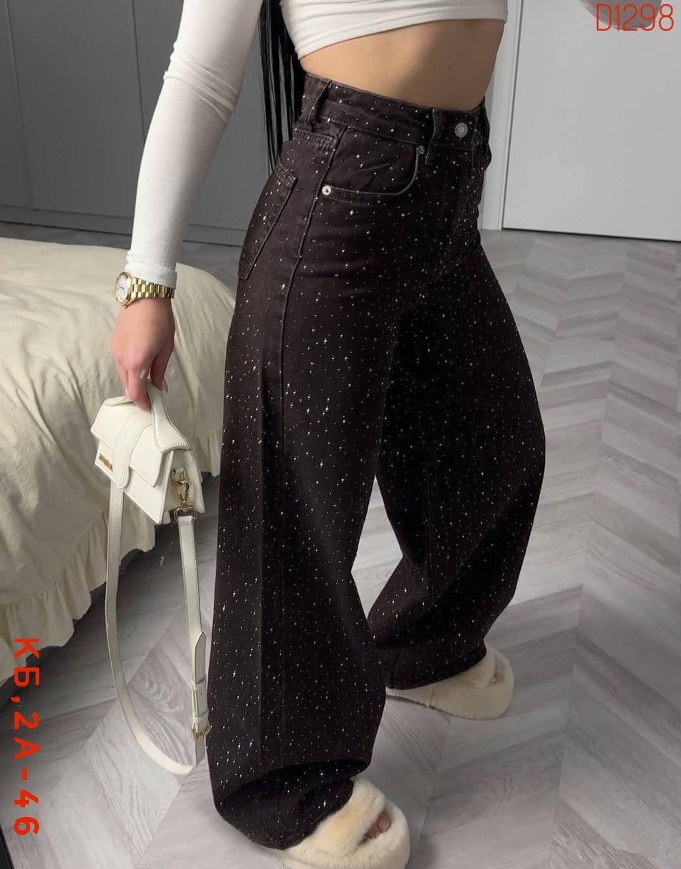 брюки с пайетками,американские черные джинсы со стразами,джинсы со стразами,джинсы женские,брюки со стразами