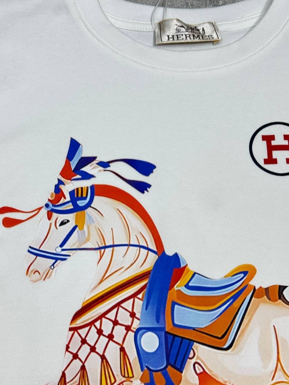 футболка hermes,футболка,футболки женская,футболка с принтом,брендовые футболки