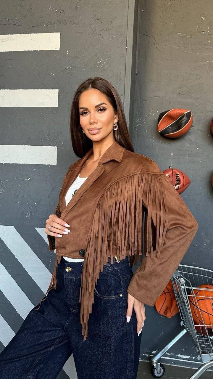 yves saint laurent женская замшевая косуха с бахромой,замшевая куртка с бахромой,замшевая куртка,замшевая куртка с бахромой женская,куртка с бахромой