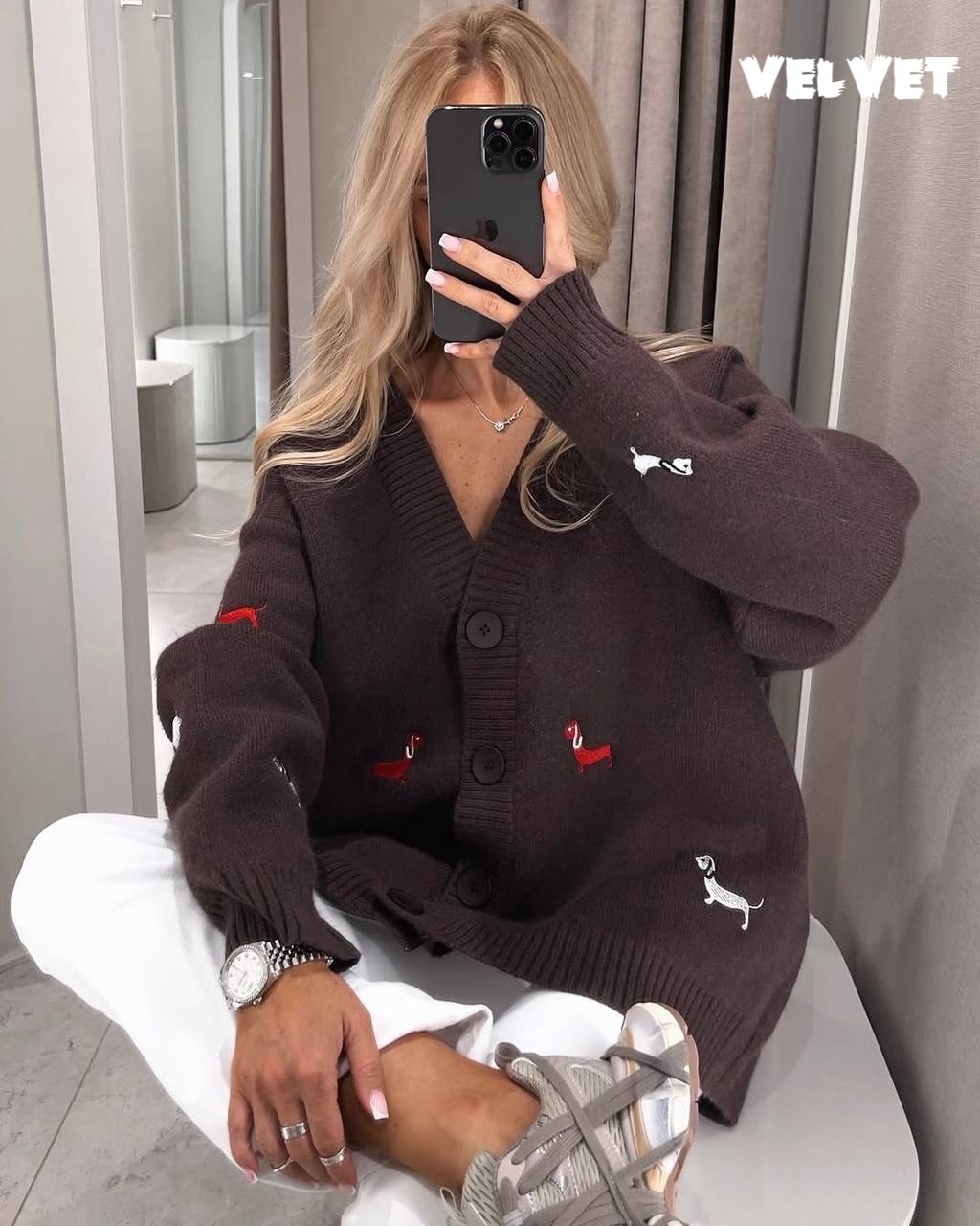 кардиган оверсайз с трендовой вышивкой,женский кардиган,кардиган розовый,кардиган,кофта кардиган