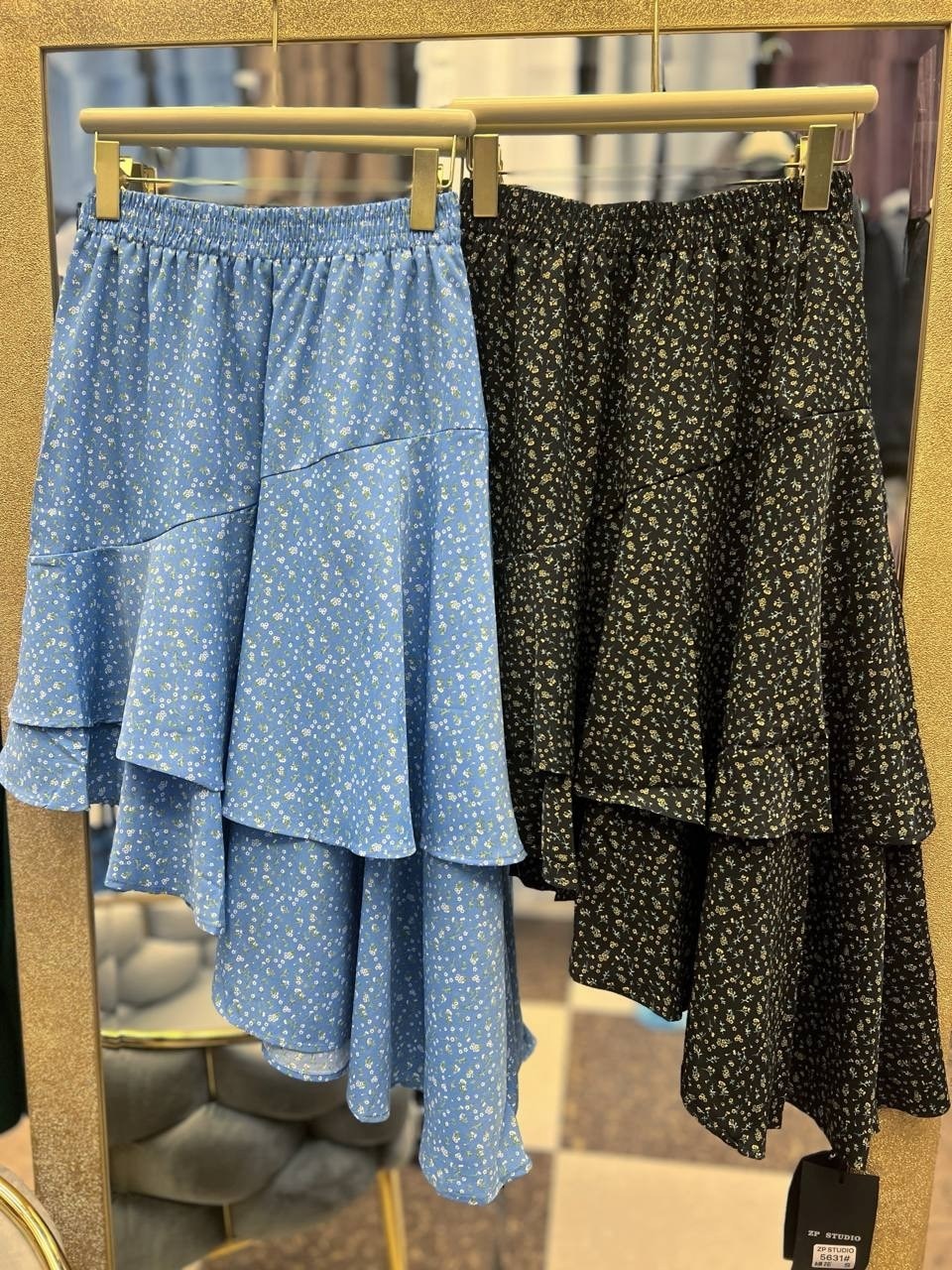 юбка,юбка с оборками,юбка с рюшами,юбка стильная,юбка женская