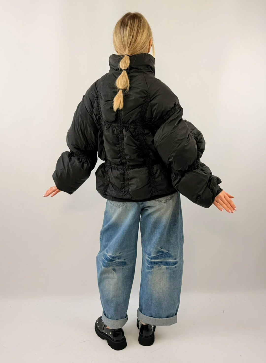 куртка оверсайз,оверсайз пуховик,пуховик,короткая куртки,куртка пуховик женская