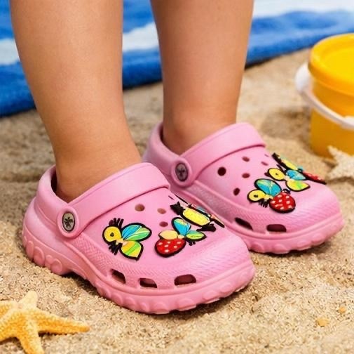 на кроксы джибитсы,шлепанцы летние женские,детские кроксы,пляжная ,джибитсы для кроксов