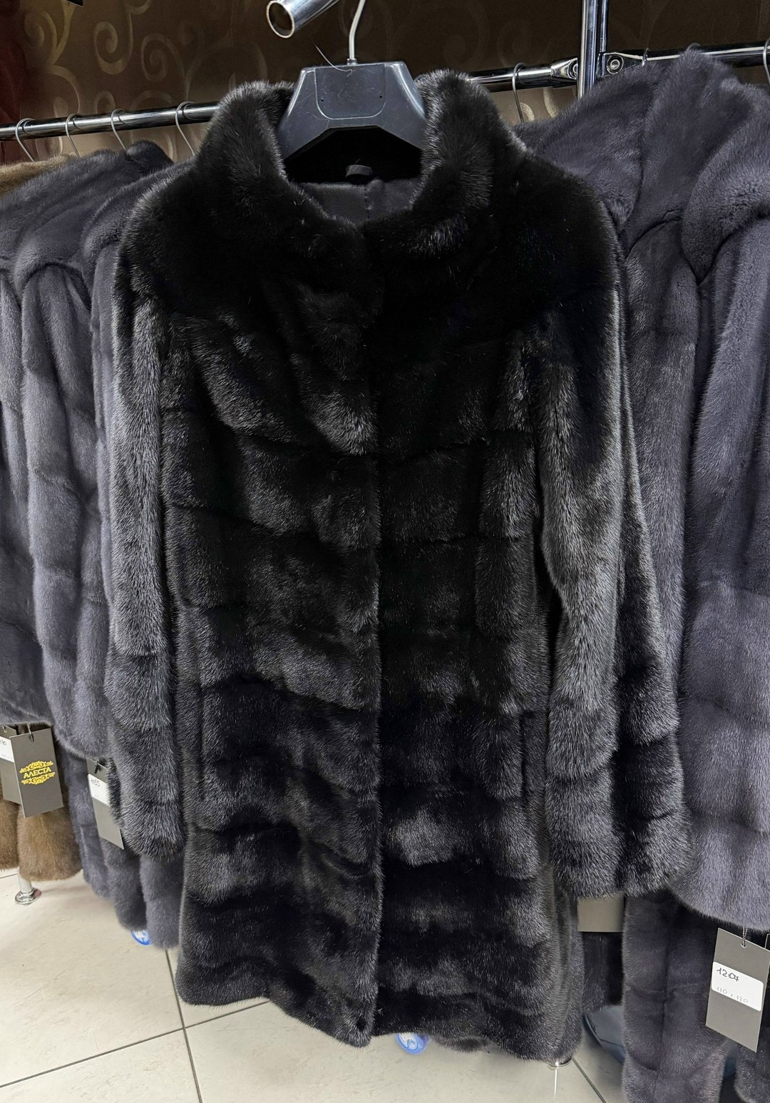 шуба норковая,шуба норка,шуба поперечка норковая,шуба премиум норка поперечка 42-44 р,американская норка шуба