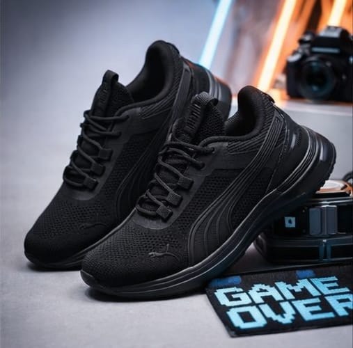 кроссовки мужские puma,кроссовки puma,черные кроссовки puma,кроссовки,puma scorch runner кроссовки мужские