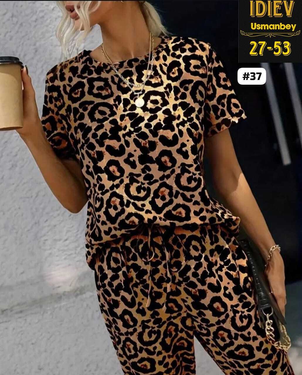 женский комбинезон с леопардовым принтом,леопардовый комбез,леопардовые костюмы,леопардовый комбинезон женский,костюм 3 ка в ярком леопардовом принте