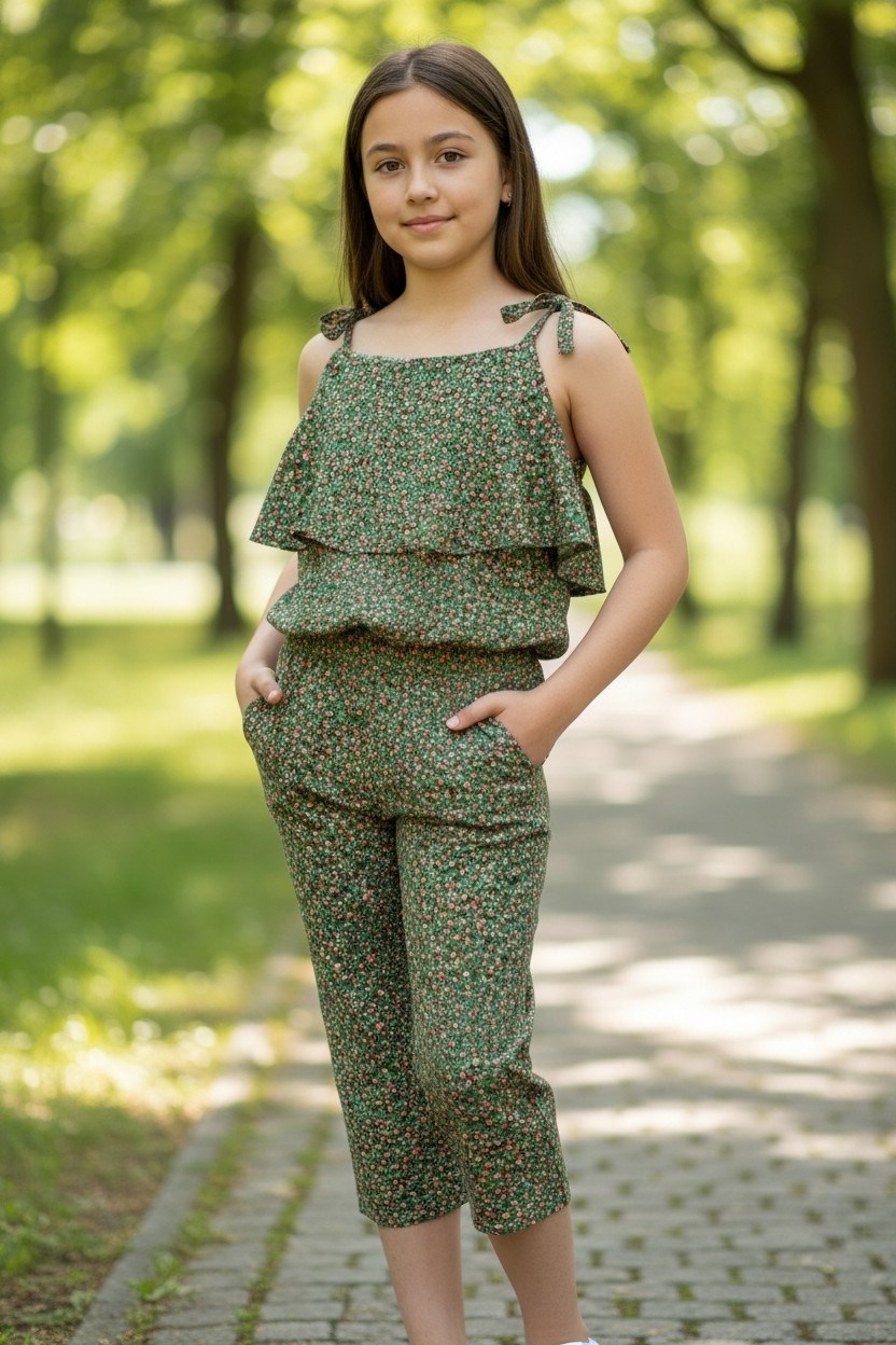 женские комбинезоны,комбинезон для девочек,комбинезон с оборками,комбинезон летний,комбинезон брючный
