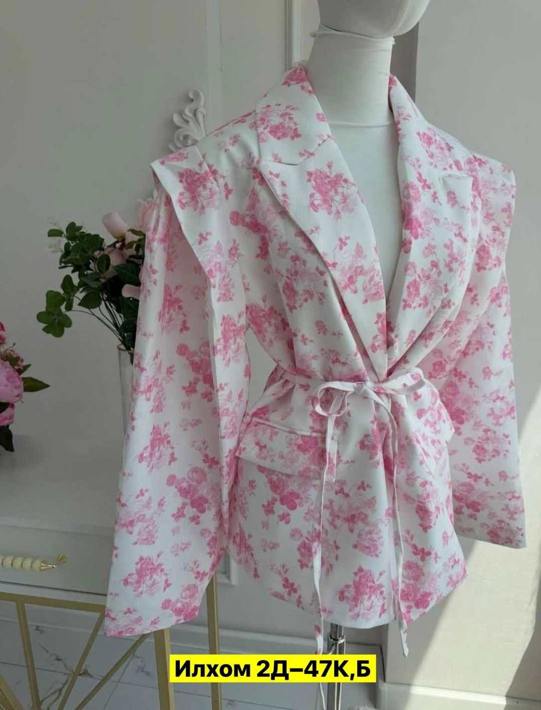 ,женские костюмы,пиджак с цветочным принтом,пиджак оверсайз