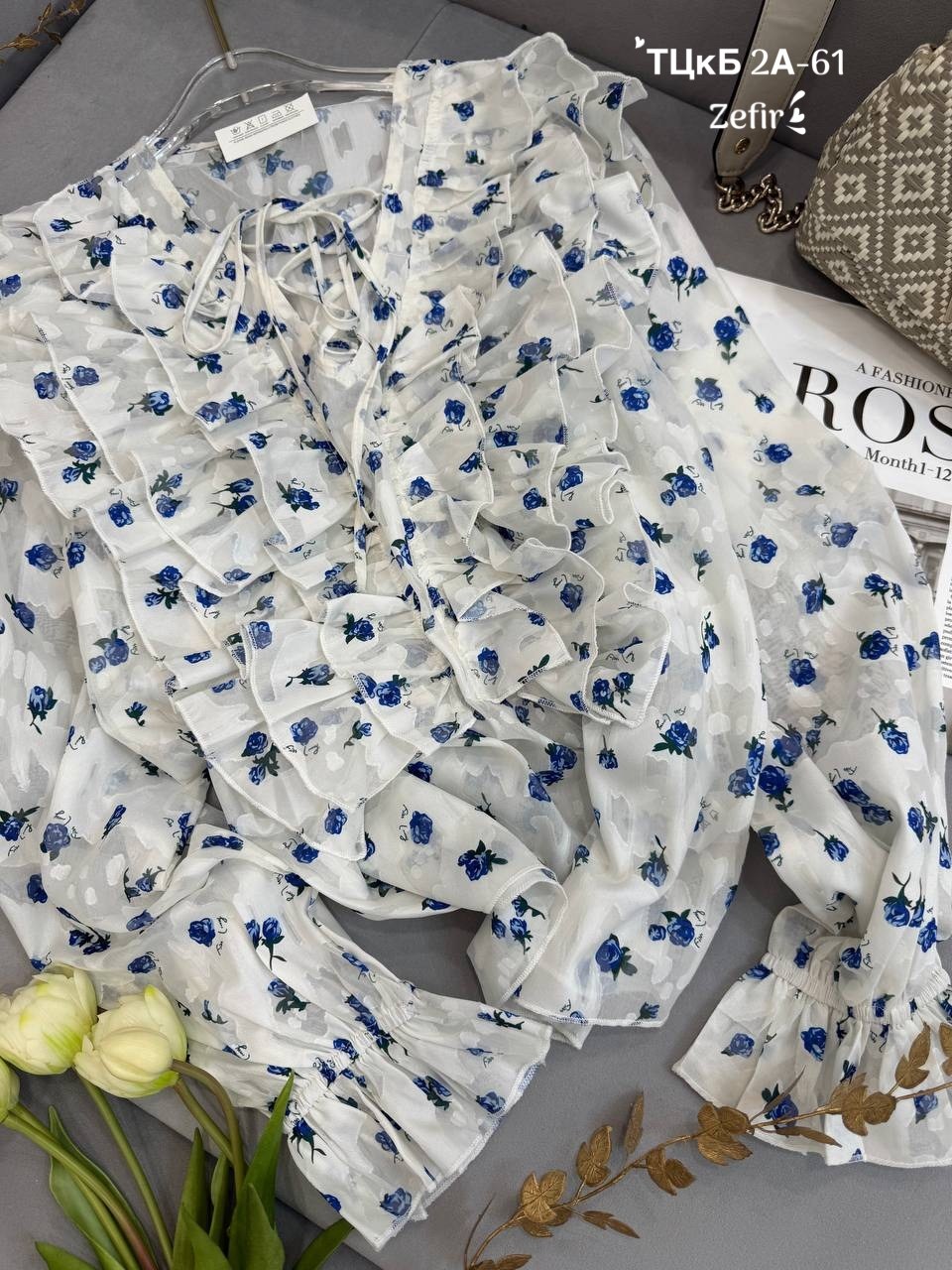 блуза с объемными рукавами,блузка нарядная,элегантная блузка,блузка с оборками,блуза