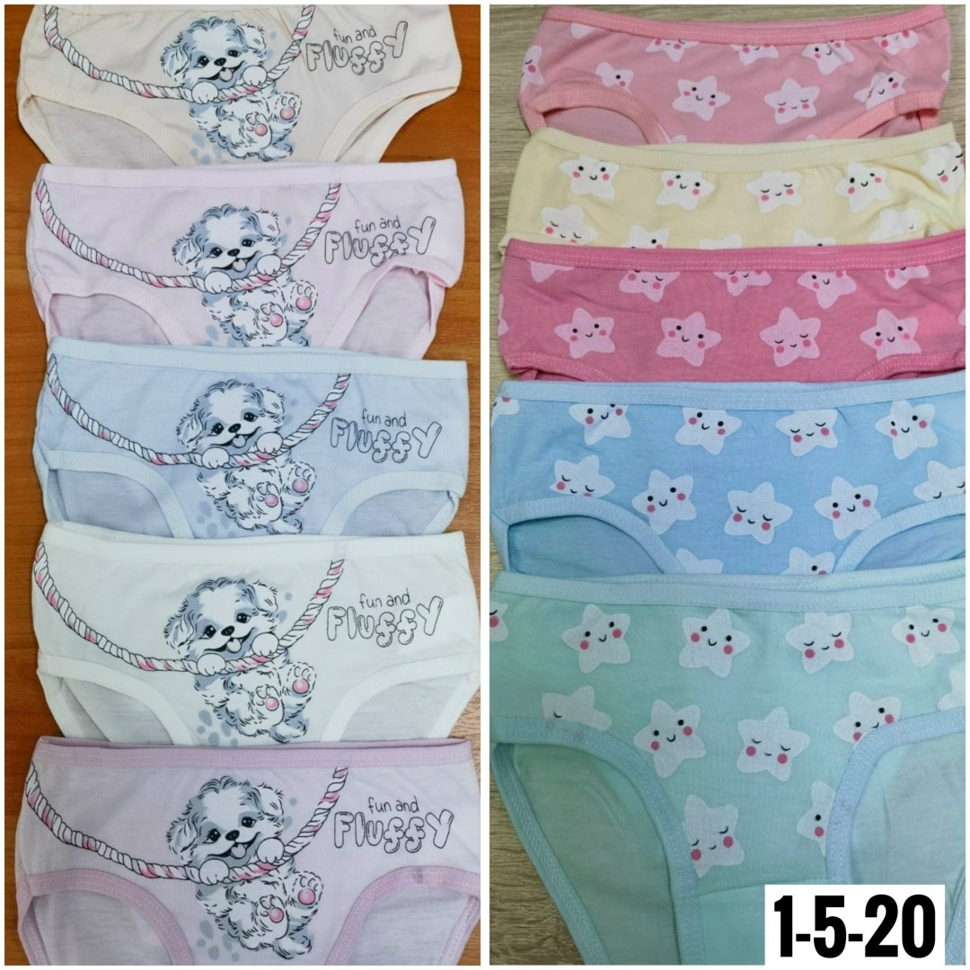 комплект трусов слипы donella для девочек 5 шт,комплект трусов donella для девочек 5 шт,трусы для девочек 5шт. donella,трусы donella для девочки,трусы для девочки арт. 4171vk donella