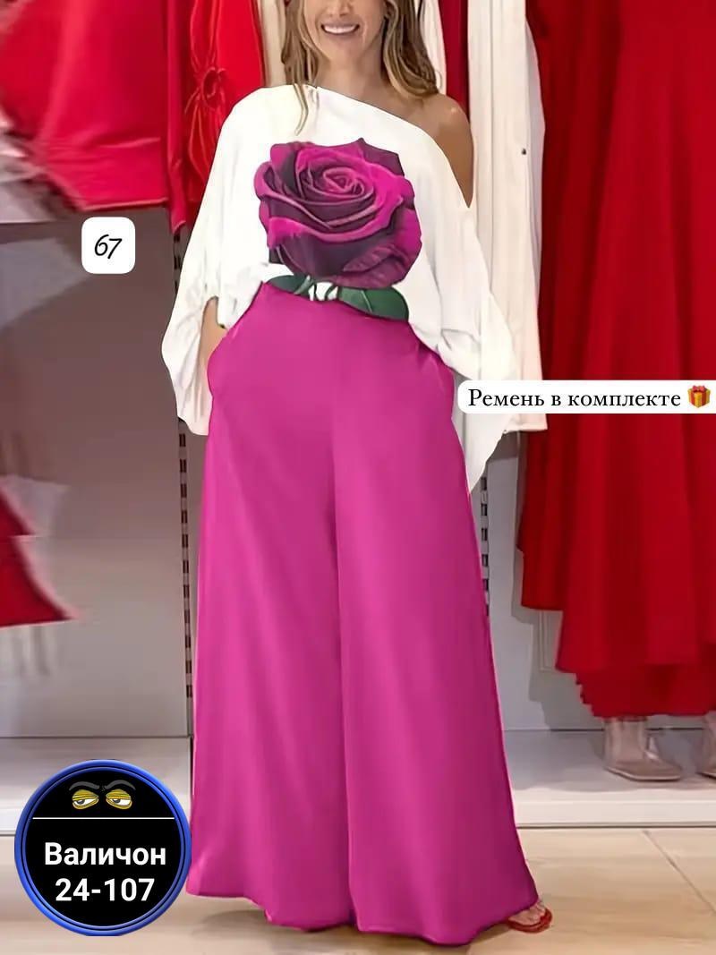 женский костюм,брюки-палаццо,женский костюм двойка,широкие брюки,женские брюки