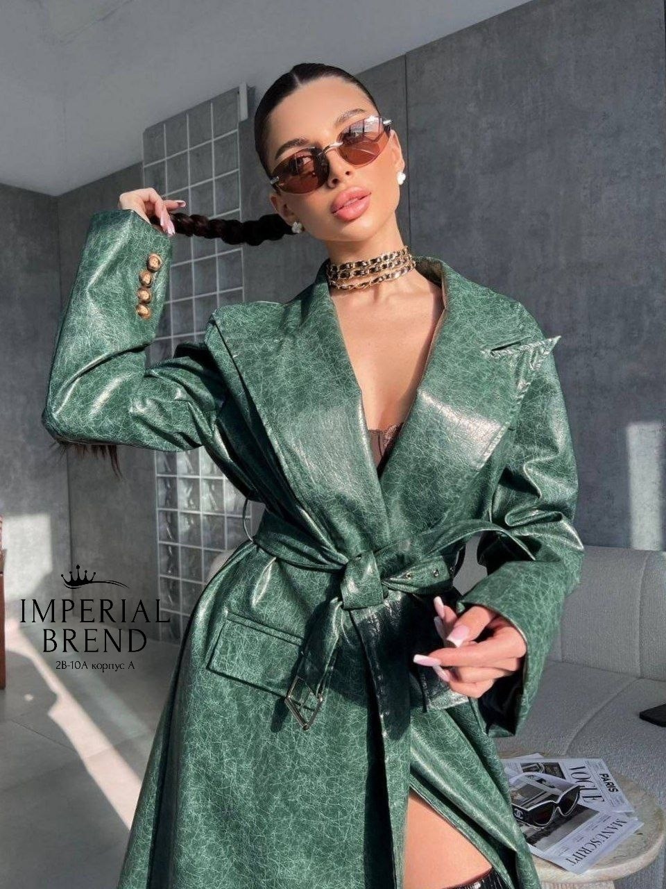 тренч из эко-кожи maroon asya semyonova,кожаный тренч,тренч плащ кожаный длинный simile instyle 332809250,кожаный плащ женский,тренч кожаный плащ