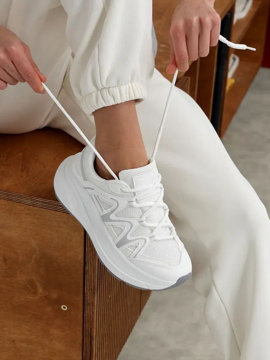 женские кроссовки,женские белые кроссовки,женские массивные кроссовки,кроссовки,“кроссовки белые popular fashion” s893d