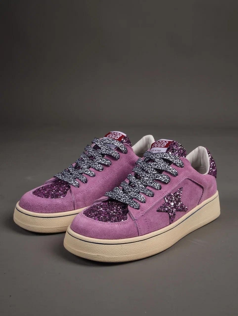 кроссовки golden goose с пайетками на платформе,,кроссовки golden goose,кеды golden goose,golden goose кеды glitter