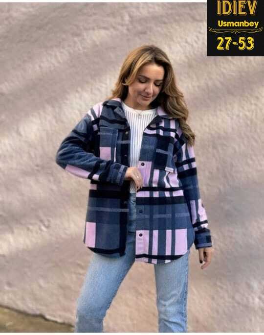 женская рубашка в клетку,женская тёплая рубашка в клетку оверсайз,рубашка женская теплая клетка,рубашка теплая флисовая,рубашка оверсайз теплая в клетку