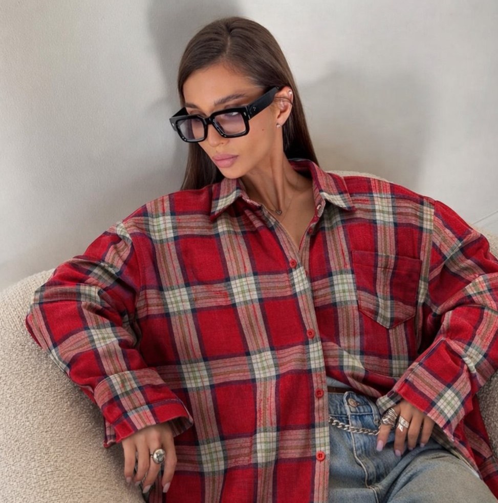 рубашка в клетку фланелевая оверсайз,рубашка в клетку оверсайз удлиненная ulyashova,рубашка в клетку женская,рубашка женская в клетку оверсайз,рубашка в клетку теплая оверсайз
