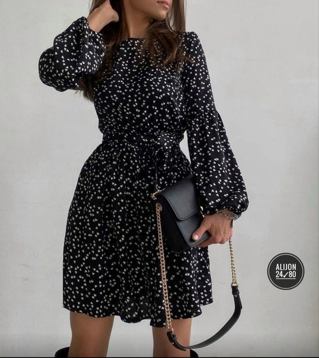 женское платье,платье в горошек,,платье модное,платье