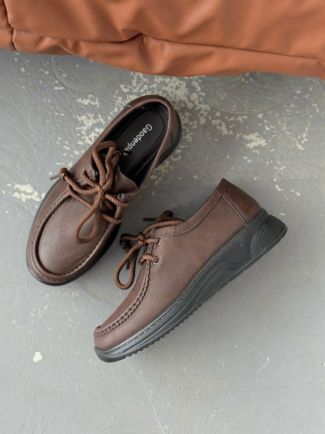 ,повседневная ,женские лоферы натуральная замша,мокасины на шнурках, женская