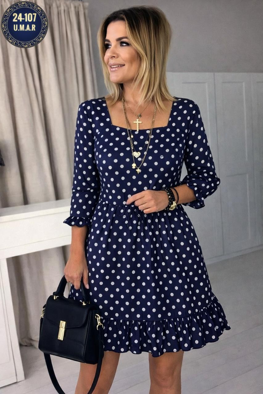 женское платье,платья ,платье,платье в горох женское,женское платье в горошек