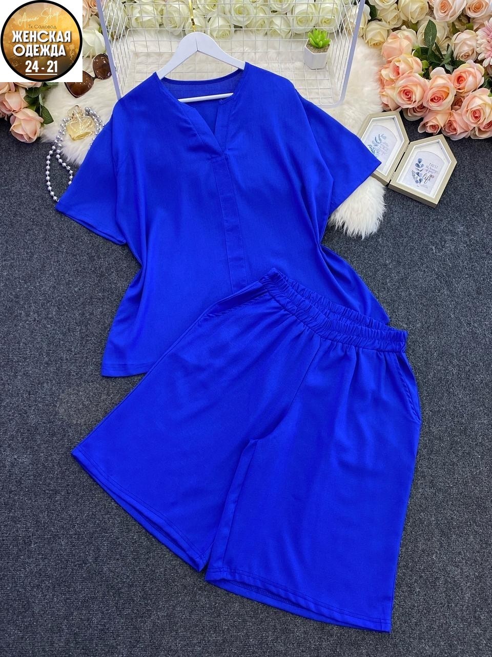 костюм женский,летний костюм с шортами больших размеров,летние костюмы,костюм с шортам,костюм