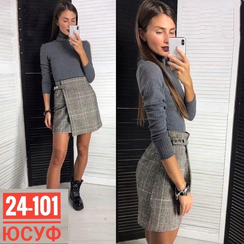 юбка,юбка с кофтой,женская юбка,юбка женская в клетку мини твидовая maril,юбка женская