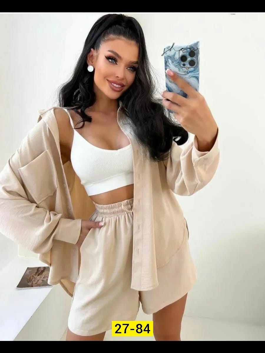 костюм женский летний с шортами и рубашкой,костюм с шортами и рубашкой летний,костюм женский с шортами и рубашкой,костюм летний с шортами и рубашкой оверсайз,костюм двойка женская