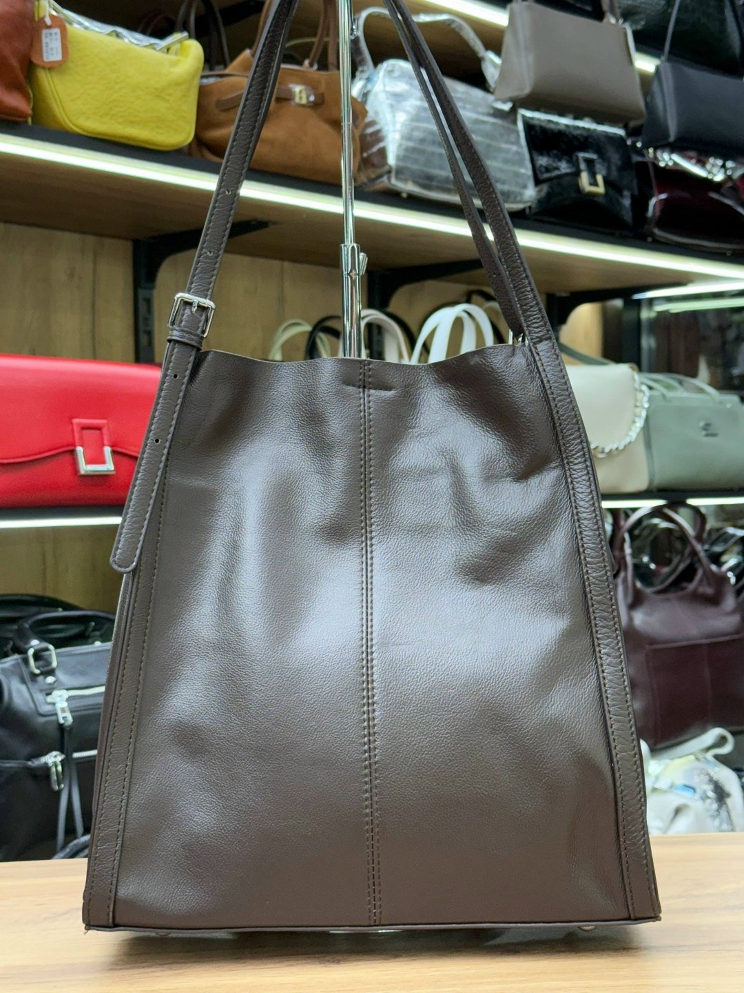 женская сумка,сумка,женская сумка шоппер,сумка кожаная,серая сумка