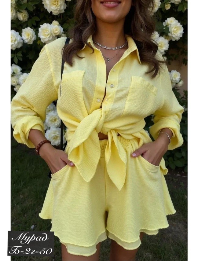 льняной костюм женский летний с шортами,муслиновый костюм женский с шортами,летние костюмы женские,костюм с шортами женский летний,летние костюмы