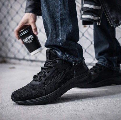 мужские кроссовки puma,кроссовки puma,кроссовки мужские puma skyrocket lite,черные кроссовки puma,кроссовки