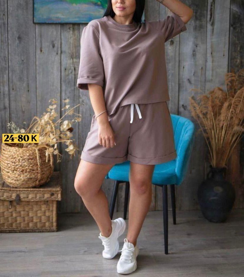 женский костюм с шортами,трикотажные костюмы,костюмы с футера с шортами,женские костюмы,костюм женский летний с шортами