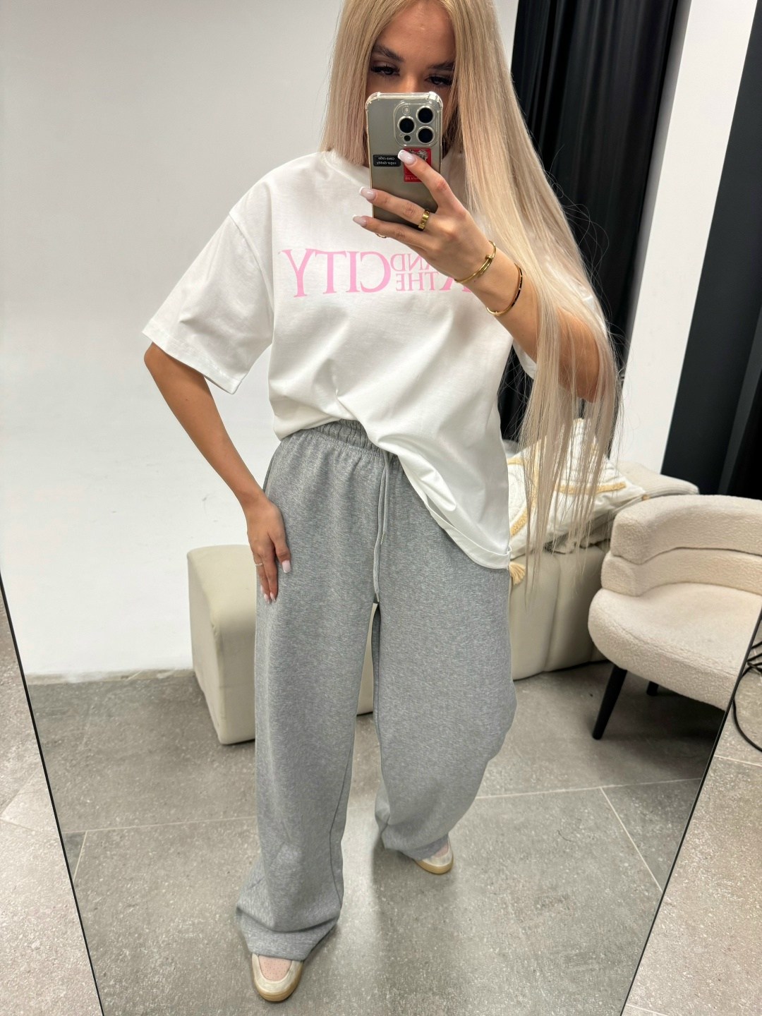 брюки спортивные alevan серый меланж,брюки спортивные палаццо,брюки спортивные,серые спортивные штаны,брюки женские палаццо