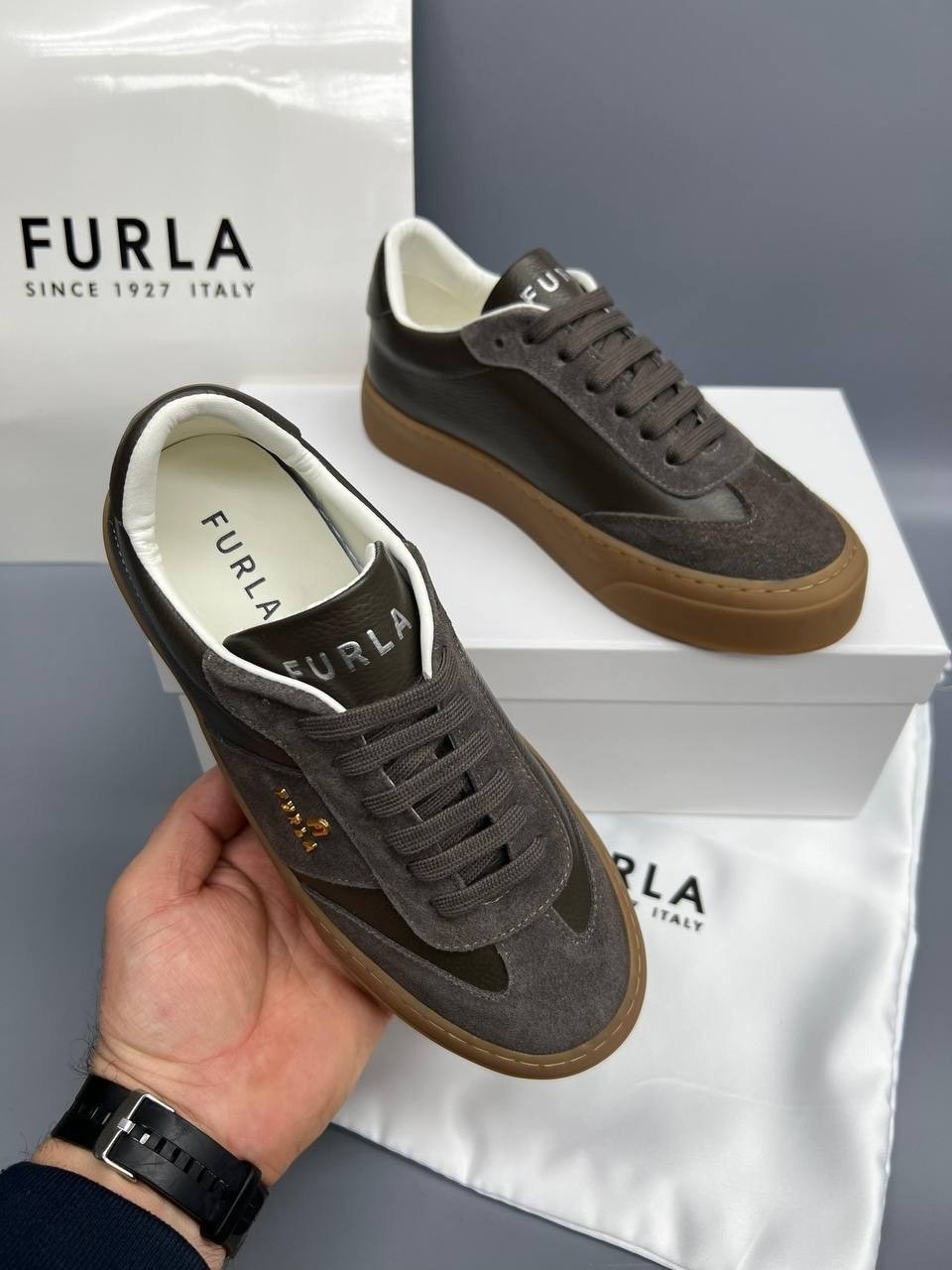 женские кеды furla furla enjoy артикул yi79enj черный,,кеды furla,кроссовки furla, furla