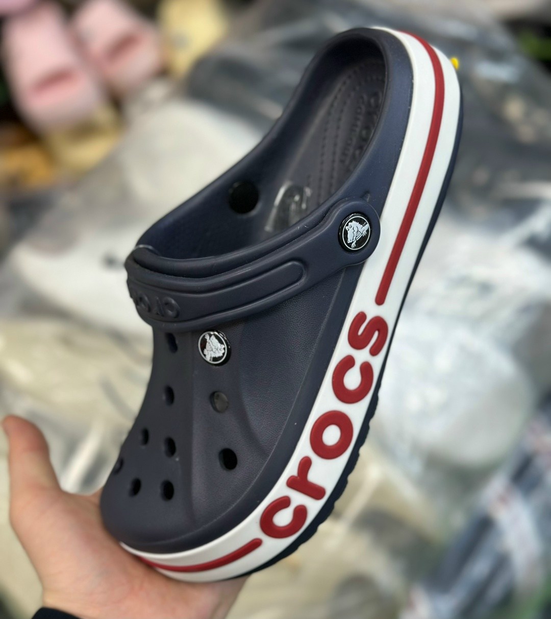 женские кроксы,лавандовые сабо crocs bayaband clog,crocs розовые,сабо crocs,